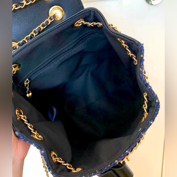 Beaute CC Blue/Black Small Backpack New - Picture 3 of 5